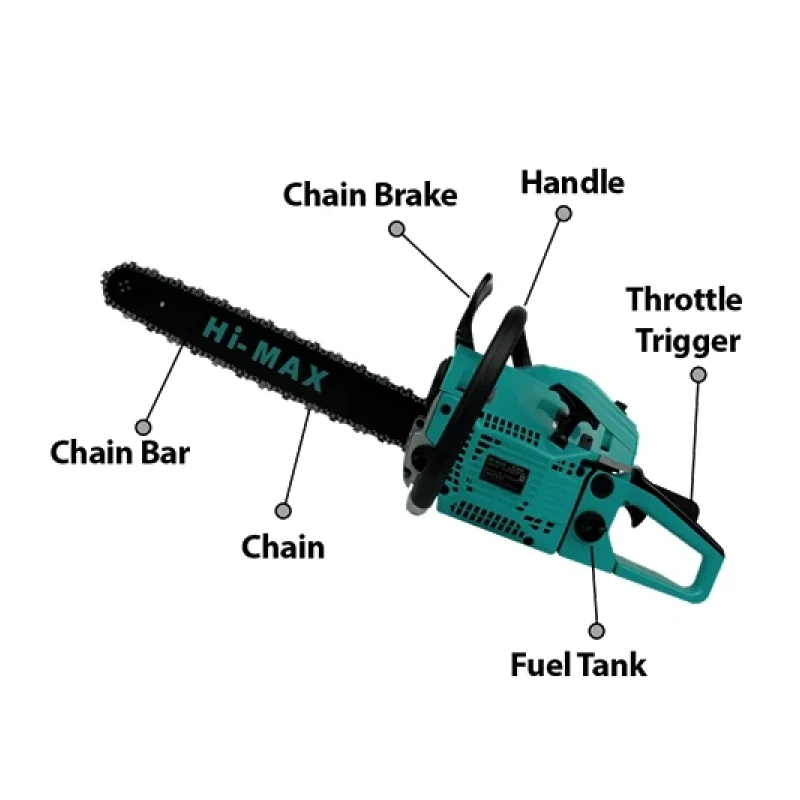 Hi Max 18 Inch Gasoline Chain Saw 450Mm 45Cc Ic045A