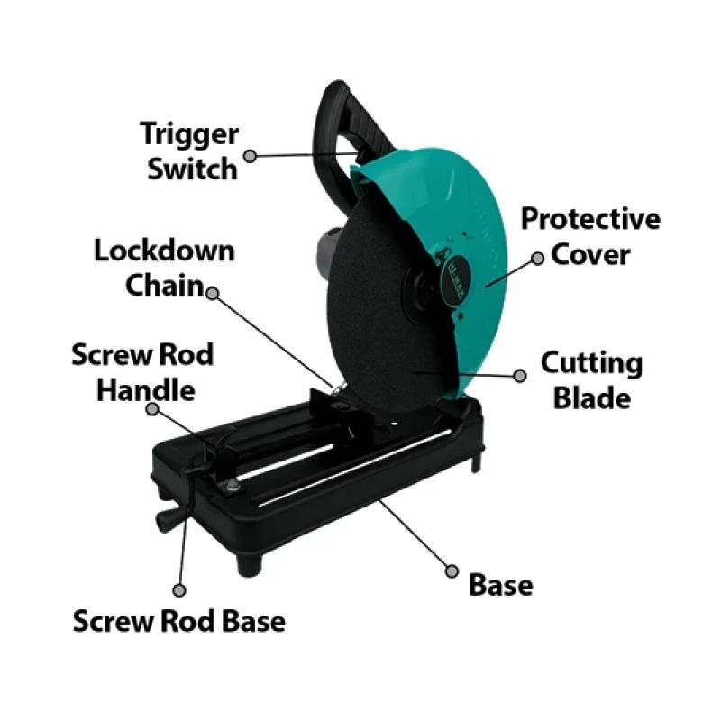 Hi Max 14 Inch Cut Off Machine 2200W 355Mm Ic069